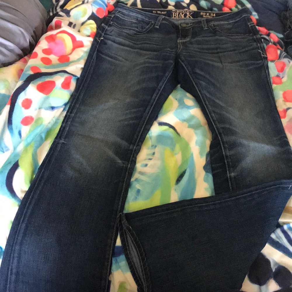 Buckle Black bootcut jeans